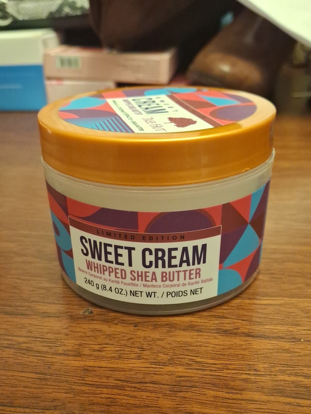 Tree Hut Sweet Cream Whipped Shea Butter 240g Jar New